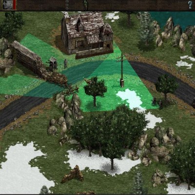 La première apparition du cône de vision dans un jeu.